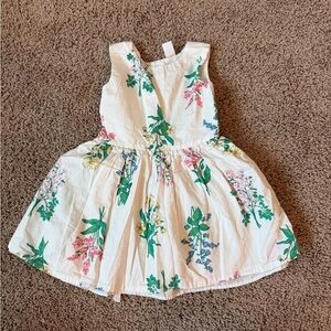 Carter's White Floral Kids Dress